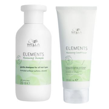 Wella Elements Renewing Shampoo 250ml + Conditioner 200ml