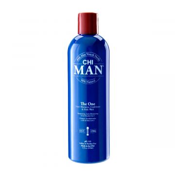 CHI MAN The One 3-in-1 Shampoo, Conditioner & Body Wash 355ml