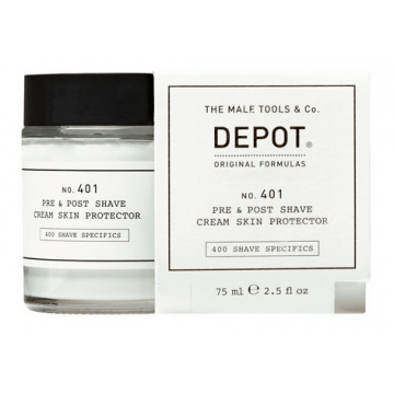 Depot 401 Pre & Post Shave Cream Skin Protector  75ml