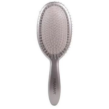 Framar	Detangle Brush 	Metallic Silver
