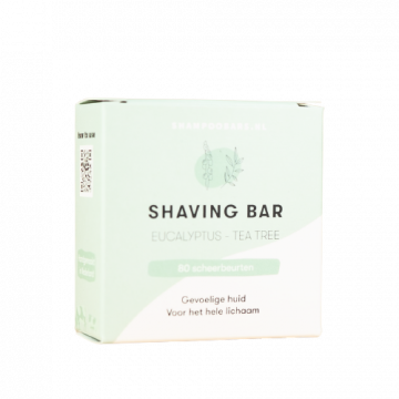 ShampooBars Shaving Bar Eucalyptus & Tea Tree 60gr