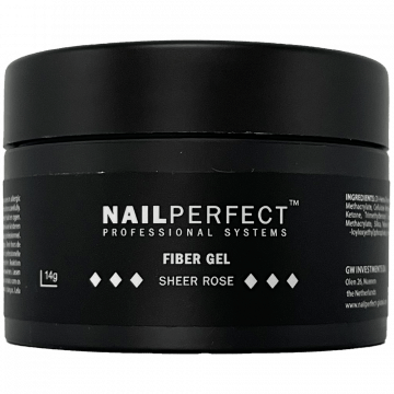 NailPerfect Fiber Gel Sheer Rose 14gr
