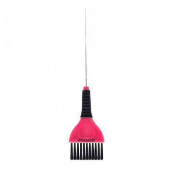 Framar Pin Tail Brush Pink