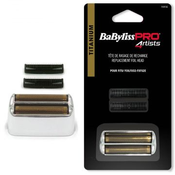 Babyliss PRO 4Artists Metalen Foil Shavers Double Cutter Zilver
