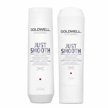Goldwell Dualsenses Just Smooth Taming Shampoo 250ml + Conditioner 200ml