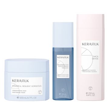 Kerasilk Redensifying Shampoo + Kerasilk Strengthening Mask + Kerasilk Strengthening Mask