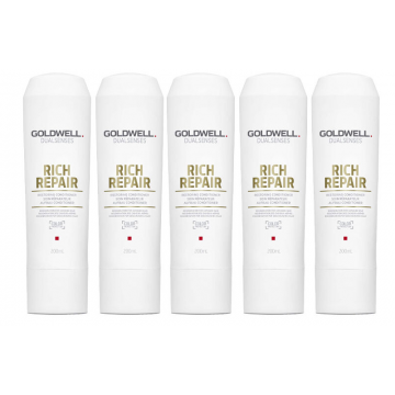 10x Goldwell Dualsenses Rich Repair Restoring Condtioner 200ml