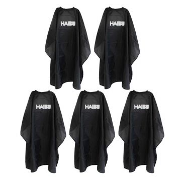 5x Haibu Essentials Kapmantel 100% Polyester met Drukknoop