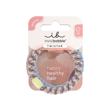 Invisibobble Twistar Lavender Braids 3st
