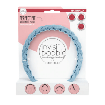 Invisibobble HairHalo Miss Denim