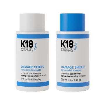 K18 Damage Shield Protective Shampoo 250ml + Conditioner 250ml 