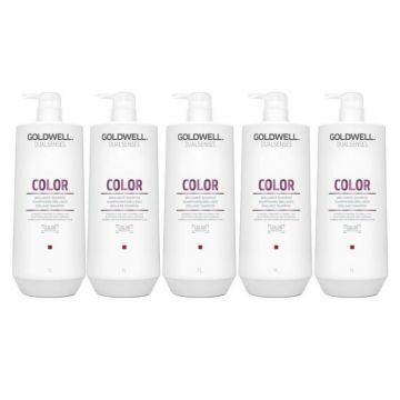 5x Goldwell Dualsenses Color Brilliance Shampoo 1000ml
