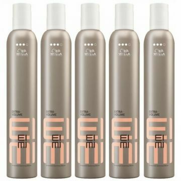 5x Wella EIMI Extra Volume Mousse 500ml