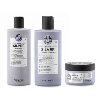 Blond haar pakket Maria Nila Sheer Silver