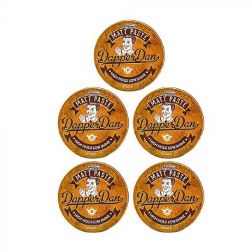 5x Dapper Dan Matte Paste 100ml