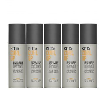 5x KMS Curl Up Control Creme  150ml