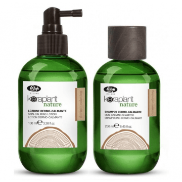 Gevoelige hoofdhuid pakket Lisap Keraplant Nature Skin-Calming