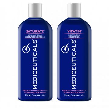 Mediceuticals Saturate Shampoo + Vitatin Conditioner 250ml