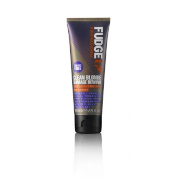 Fudge Clean Blonde Damage Rewind Toning-Violet Shampoo 50ml