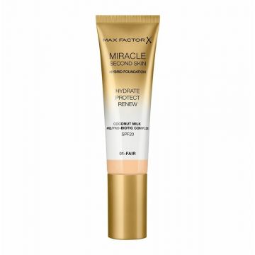 Max Factor Miracle Second Skin Foundation 01 Fair