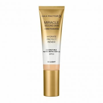 Max Factor Miracle Second Skin Foundation 03 Light