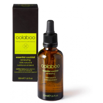 Oolaboo Essential Cocktail 100% Natural & Nutritional Renewing Oil Blend 50ml