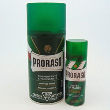 Proraso Scheercrème mousse 300 ml + mini