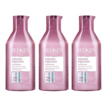 Redken Volume Injection Conditioner 3x 300ml = 900ml