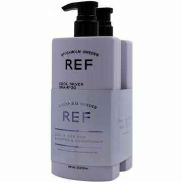 REF Cool Silver Duo Shampoo + Conditioner Limited Edition 2x600ml