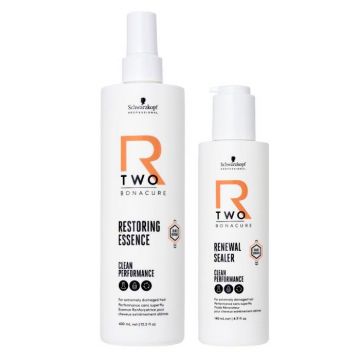 Schwarzkopf BC R-TWO Restoring Essence 400ml + Renewal Sealer 145ml