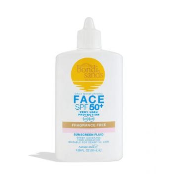 Bondi Sands Sunscreen Face Fluid SPF 50+ F/F Tinted 50ml