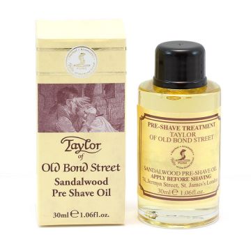 Taylor of Old Bond Street Sandalwood Pre-Shave Oil  30ml