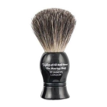 Taylor of Old Bond Street Scheerkwast Pure Badger zwart 9,5mm