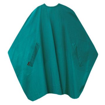 Trend-Design Kapmantel Classic hooks turquoise 