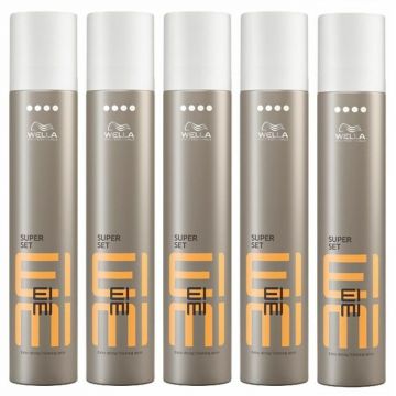 5x Wella EIMI Super Set Haarlak 300ml