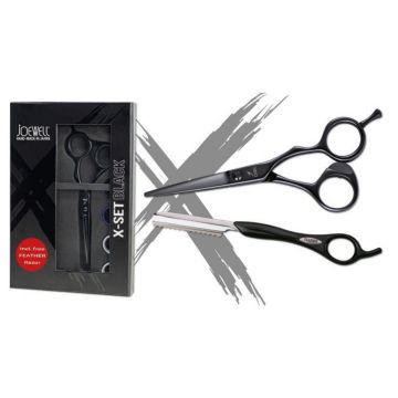 Joewell X-Set inclusief gratis Feather Razor Black