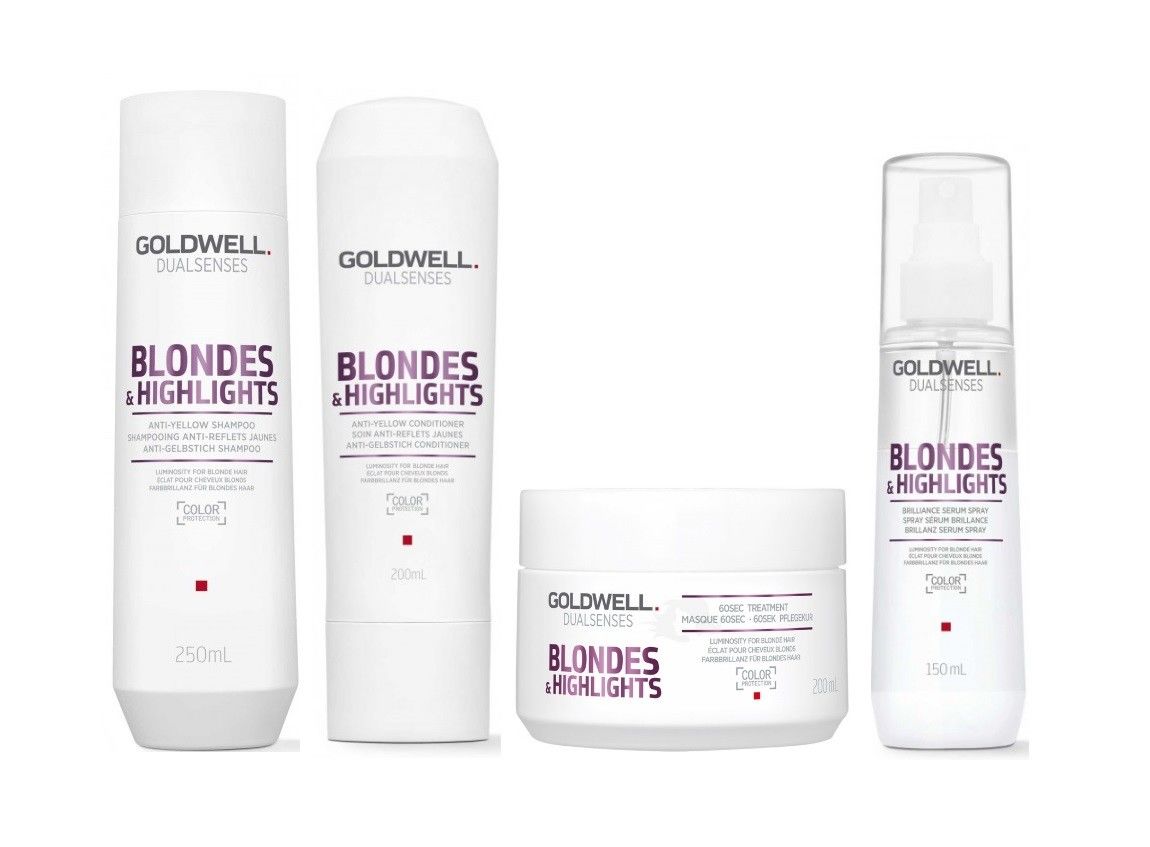 Afbeelding van Blond haar pakket Goldwell Dualsenses Blondes & Highlights - Goldwell bundel/set/pakket